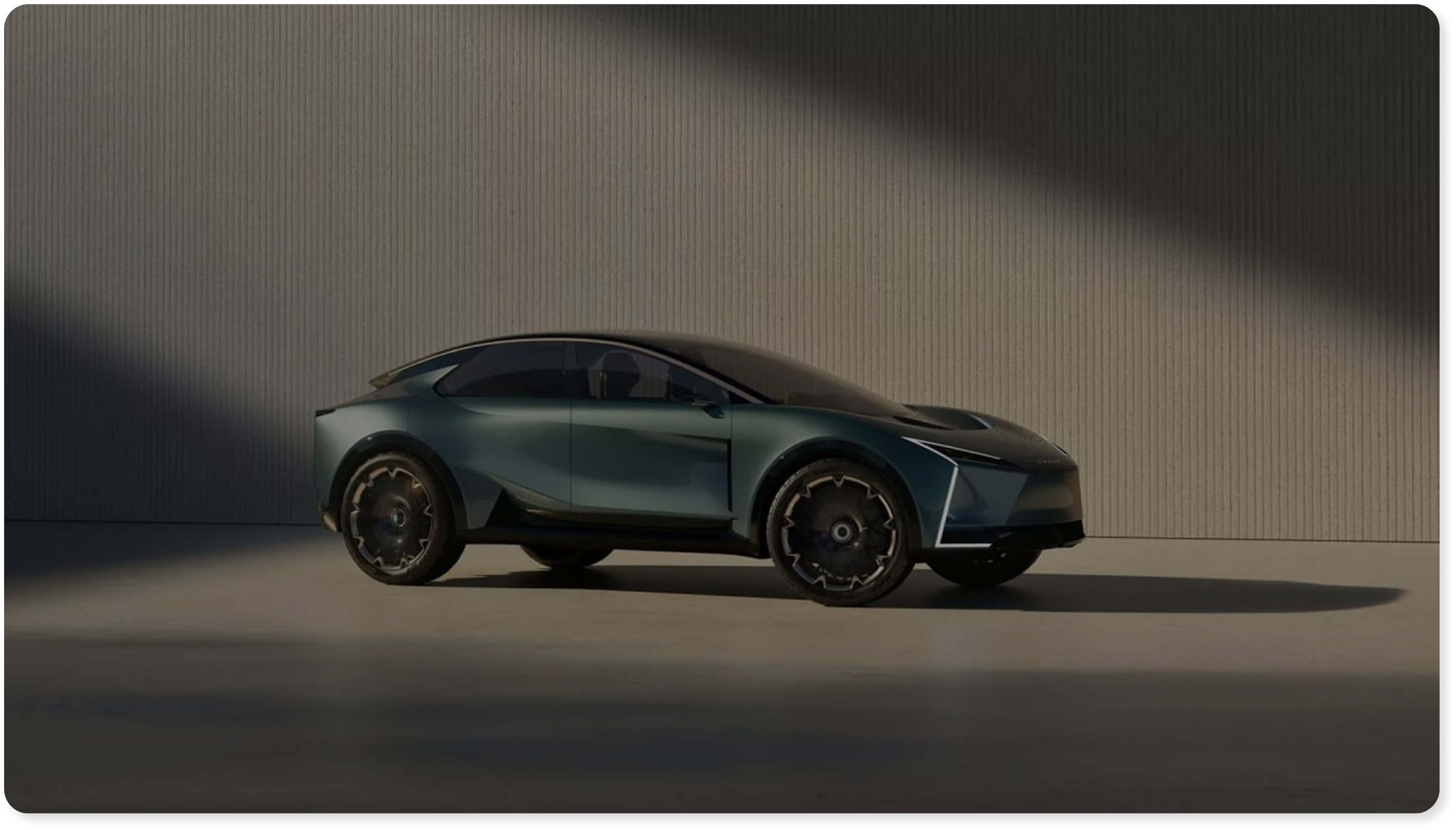 Lexus представила сразу три концепта LS на выставка Japan Mobility Show в Токио